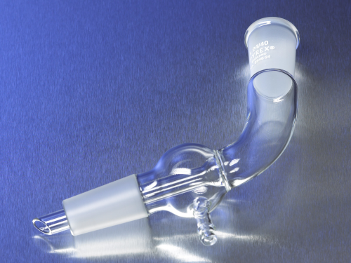 PYREX® 105° Angle Vacuum Connecting Adapter with 24/40 Joints