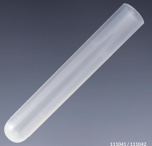 Test Tube 16 x 100 mm, 12 mL, Polypropylene (PP), 2000/CS, Non-Sterile, Globe Scientific, 111041