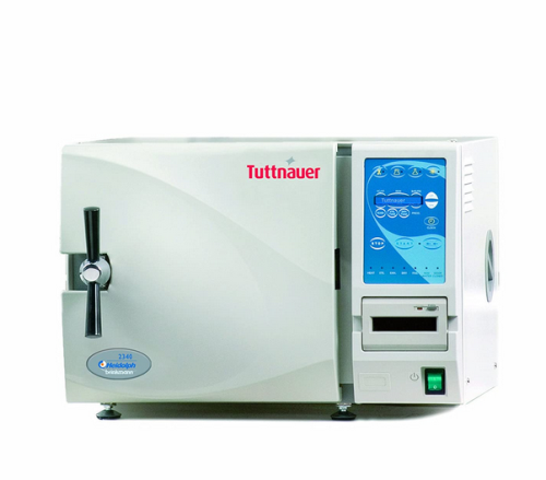 Automated Electronic Benchtop Sterilizer, 22 gal. / 84 Liter, 15 in. x 27 in. Chamber, Tuttnauer Model 3870E