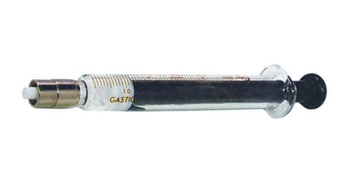 Syringe, Microliter, Gas-Tight, with Teflon Luer Lock, 5 mL.