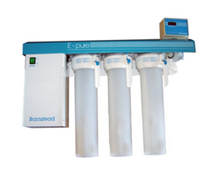 Barnstead E-pure 3-Holder Water Purification System, 120 VAC