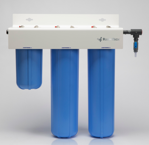 Deionization (DI) System, Hydra 'Big Blue', High Capacity, ResinTech Inc, HYS-122-B-HC