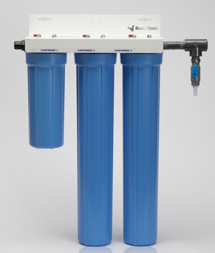 Deionization (DI) System, Hydra 'Slimline', High Capacity, ResinTech Inc, HYS-122-S-HC