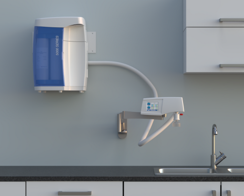 Ultrapure Lab Water System, CLiR 5400 Remote Dispense Configuration with UV Disinfection & Ultrafiltration, 120 V, ResinTech, CLS-5400-R-1