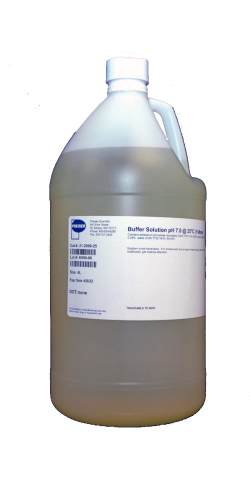 pH 7 Buffer Solution, Yellow, 4 L Bottle (Non-Regulated)