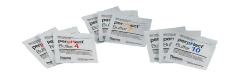 pH 4.01 Buffer Individual Use Pouches, 10 x 15 mL, Orion, 910410-WA