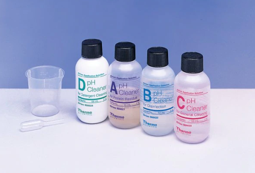 pH Electrode Cleaning Kit (Package of 4 Separate Cleaners), Orion, 900020