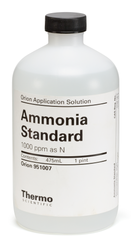 Ammonia Standard 1000 ppm, 475 mL, Orion, 951007