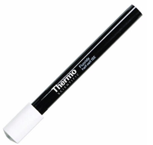 Fluoride Electrode, Measures Free Fluoride Ions in Aqueous Solutions Quickly, Simply, Accurately, and Economically, Orion, 9409BN