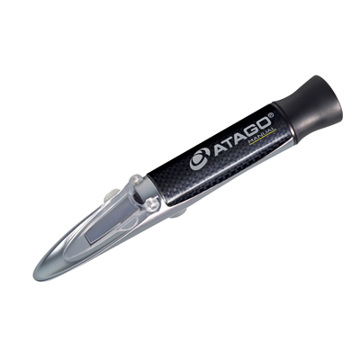 Refractometer, Master Series 20M, Brix 0.0 to 20.0%, Atago USA, 2383