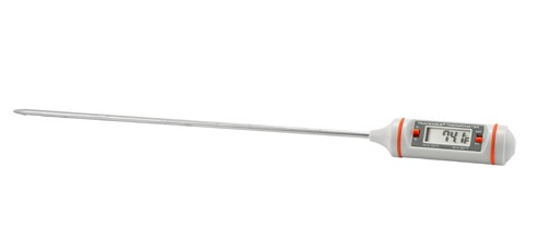 Digital Thermometer, Traceable, Dual Range, 8 in. Stem, -50 to 150 Degree C & -58 to 302 Degree F, .2 Degree C Accuracy, Antylia, 4352