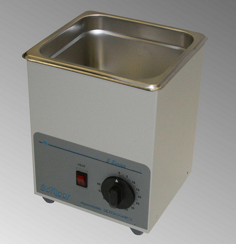 Ultrasonic Cleaner, Console Model, with built-in Timer, Sonicor.