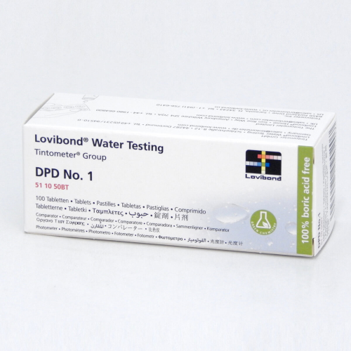 DPD #1 Tablet, Package of 100, Lovibond, 511050BT