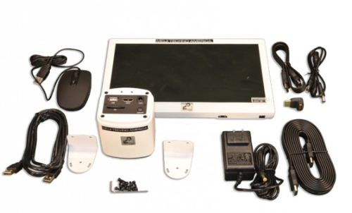 Meiji Camera (60 fps-HDMI, 30 fps-USB/11.8in. HDMI Monitor/Mouse/Cable/SD Card/CD Basic measuring and Annotation Software, Meiji Techno HD1500TM