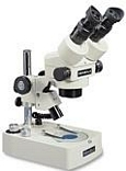 MEIJI EMZ-5H Binocular Stereomicroscope with Transmitted/Reflected Light Stand, PBH-Stand/F-Focusing Mount, SWF 10X (2) Eyepieces