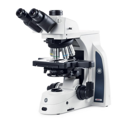 Delphi-X Observer For Anatomopathology, Trinocular Microscope With SWF 10X/25 mm Ø 30 mm Eyepieces, Plan PLI 4/10/20/S40X IOS Objectives, Globe Scientific, EDX-1053-PLI