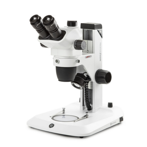 Trinocular Stereo Zoom Microscope NexiusZoom EVO, 0.65X To 5.5X Zoom Objective, Globe Scientific, ENZ-1703-S