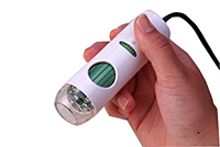 Mighty Scope Hand-Held Digital Microscope, 10 to 200x
