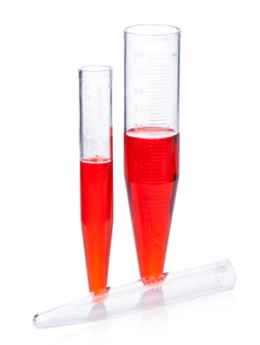 Conical-Bottom Centrifuge Tubes, 15 mL Capacity, Polycarbonate, 3105-0015