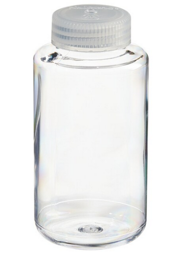 Nalgene Centrifuge Bottle, Round, Polypropylene Copolymer (PPCO) with Polypropylene (PP) Screw Cap, for Use with Fiberlite Rotors, 250 mL, EA or 36/CS, Thermo Scientific, 3122-0250
