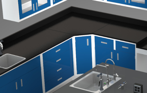 Top, Epoxy Resin, Flat 48 x 30 x 1, Prime Industries