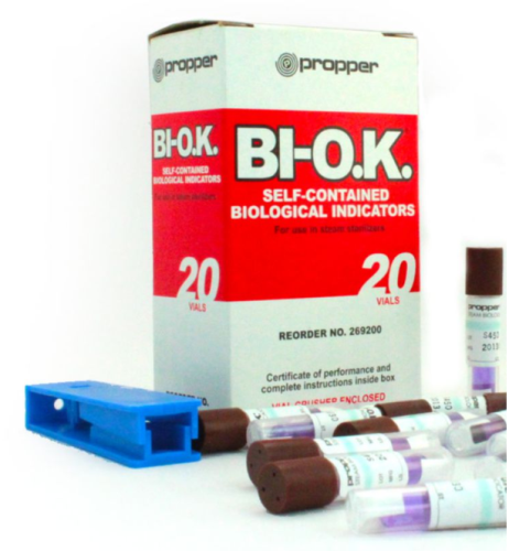BI-O.K.® Steam Biological Indicator Vials, 20/PK