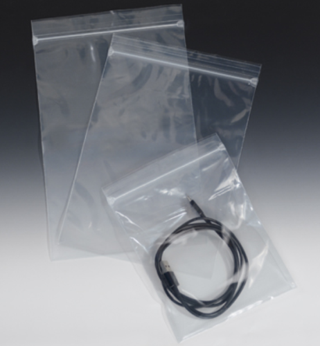 Zipper Bag, 12 in. x 15 in. without Hang Hole, 6 mil, 250/PK, Associated Bag, 274-8-33