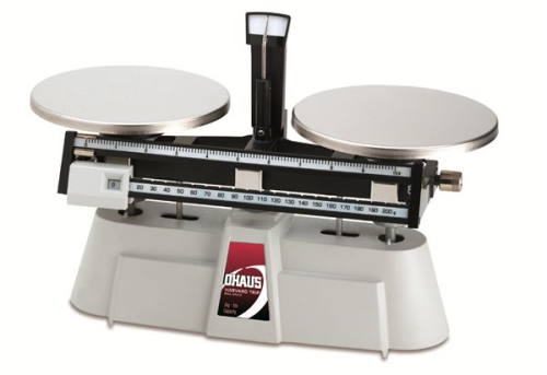 Balance, Harvard Trip, 2000 g x 0.1 g, Two Beam and Stainless Steel Plates, 1550SD