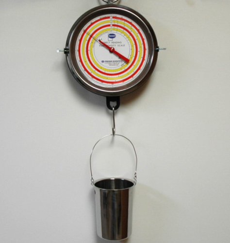 Pulp Density Scale, Marcy Style, with Stainless Steel Bucket, 100A-008