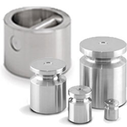 NIST Class F 500 g Weight, Stainless Steel Satin, Density 7.84