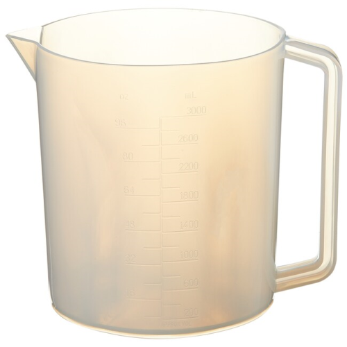 Nalgene Beaker with Handle, Perfluoroalkoxy Alkane (PFA) 3000 mL, 1/CS, DS1511-3000