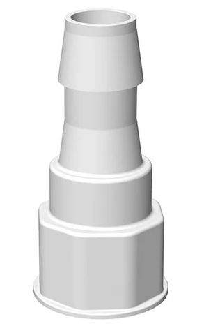 VersaBarb, Spigot Fitting, with 3/4 in. Hose Barb, Foxx Life Sciences, 225-4005-RLS