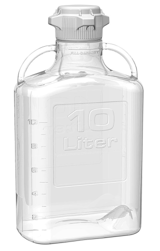 EZgrip Carboy, PETG (Co-polyester), 10 L, No Spigot, VersaCap 80, Foxx 157-2111-OEM