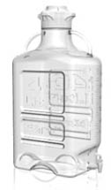 EZgrip Carboy, PETG (Co-polyester), 10 L, Spigot, VersaCap 80, Foxx 157-2211-OEM CUSTOM ORDER Only CALL FOR DETAILS