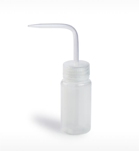 Wide-Mouth Natural Wash Bottle, 125 mL (4 oz.), LDPE, Bel Art Products, F11620-0125
