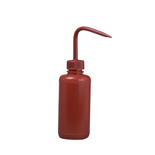 Narrow-Mouth, LDPE, Wash Bottle, Red 250 mL (8 oz.), 6/PK, Bel Art Products, F11650-0008
