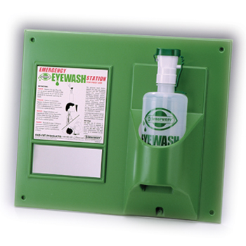 Eye Wash Safety Station, 1000 mL (32 oz), Purchase Eyewash Solution Separately, Single Station, Provides Effective Emergency Eye Wash Capability, Bel Art Products, F24866-0000