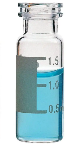 SUN-SRi StepVial System Glass Crimp/Snap Ring Vials, 2 mL, 12 x 32 mm, Thermo Scientific, 501-300