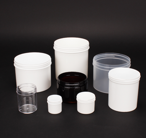 Bottle, Natural Polypropylene, 2 oz. with 53 mm Neck, Without Caps, 441/CS