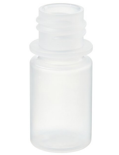 Nalgene Bottle, Small, Diagnostic, Round, Narrow-Mouth, Translucent Polypropylene Copolymer without Cap, 15 mL, Bulk Packaging, 2000/CS, Thermo Scientific, 362006-9050