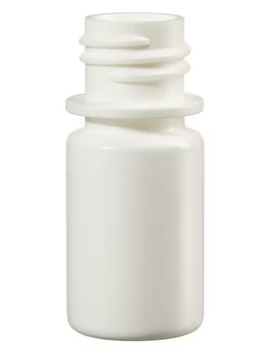 Nalgene Bottle, Small, Diagnostic, Round, Narrow-Mouth, Opaque White High-Density Polyethylene without Cap, 15 mL, Bulk Packaging, 2000/CS, Thermo Scientific, 362008-9050