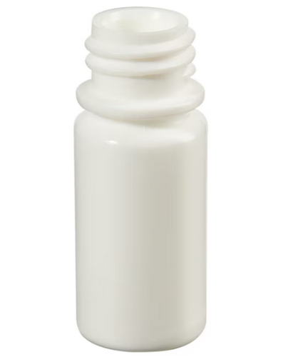 Nalgene Bottle, Small, Diagnostic, Round, Narrow-Mouth, Opaque White High-Density Polyethylene without Cap, 4 mL, Bulk Packaging, 2000/CS, Thermo Scientific, 362008-9125