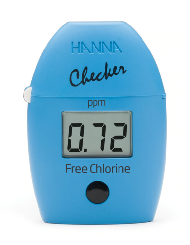 Colorimeter, Free Chlorine Checker, Range 0.00 to 2.50 ppm (mg/L), Hanna Instruments, HI701