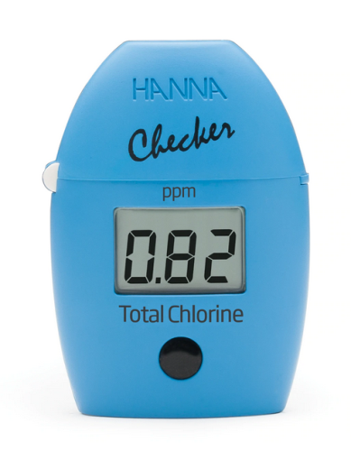 Colorimeter, Total Chlorine Checker, Range 0.00 to 3.50 ppm (mg/L), Hanna Instruments, HI711