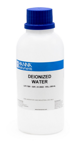 Deionized Water, 230 mL, for use with Hanna Color of Water Checker, Hanna Instruments, HI740230