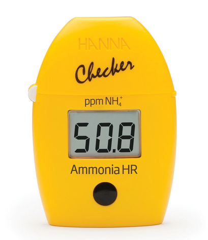 Colorimeter, High Range Ammonia Checker HC, 0.0 to 99.9 ppm, Hanna Instruments, HI733