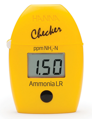 Checker HC LR Ammonia Handheld Colorimeter for Fresh Water, 0.00 to 3.00 ppm NH3-N, Hanna Instruments, HI700
