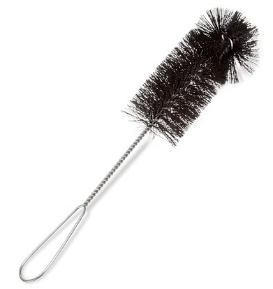 Brush, Cylinder & Bottle, Tied Tip, Black Bristle, 2-3/8 in. Diameter X 6 in. Brush Length