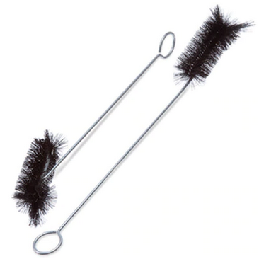 Brush, Flask, Tufted End, Black Bristle, 1-1/2 in. Diameter X 4-1/4 in. Brush Length
