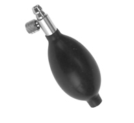 Bulb with Black Plastic Base Valve and Wheel Control Valve